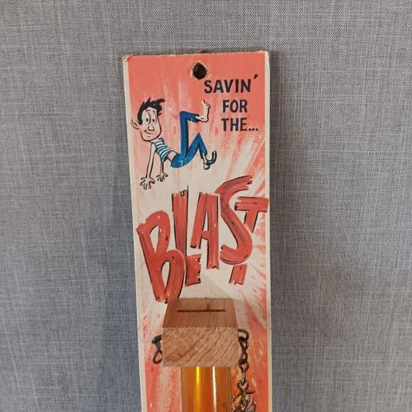 1974 Coin Catchers Saver Coin Bank ASB Industries NY USA Savin for the Blast Tub - Picture 2 of 6